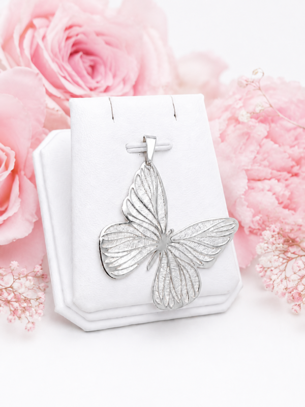 Zawieszka srebrna 925 Motyl