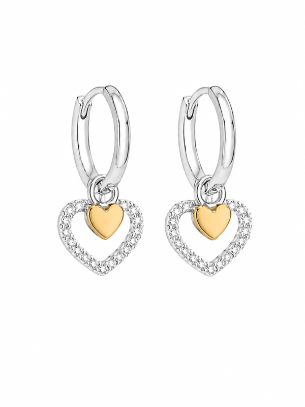 amore-duo-heart-kolczyki-srebrne-925-pozlacane-serce-cyrkonie-srebro-by-ines.jpg Amore Duo Heart kolczyki srebrne 925 z pozłacanym sercem i cyrkoniami