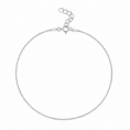 Anklet Silver Dots Shine – srebrna bransoletka na kostkę ze srebra 925